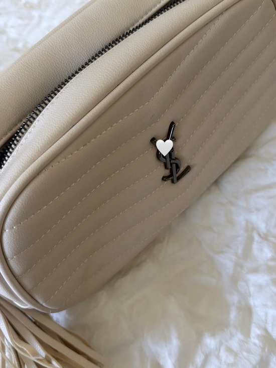 Saint Laurent Handbags - Inspired Designer  Beige Quilted Leather with silver Hardware TRIPLE A QUALITY